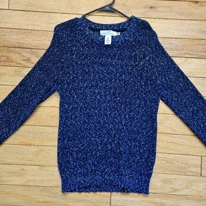 H&M Blue Speckled Sweater (SM)